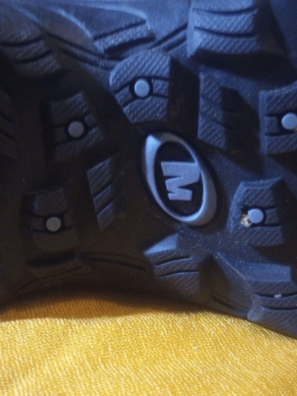 Merrell Lace-Up Hiking Boots in Gray and Black - Picture 7 of 9